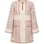 Zimmermann Tunic Mini Dress - Vermillion