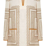 Zimmermann Tunic Mini Dress - Vermillion