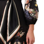 Zimmermann Valiant Button Midi Dress - Vermillion
