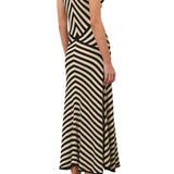 Zimmermann Valiant Deco Stripe Midi Dress - Vermillion