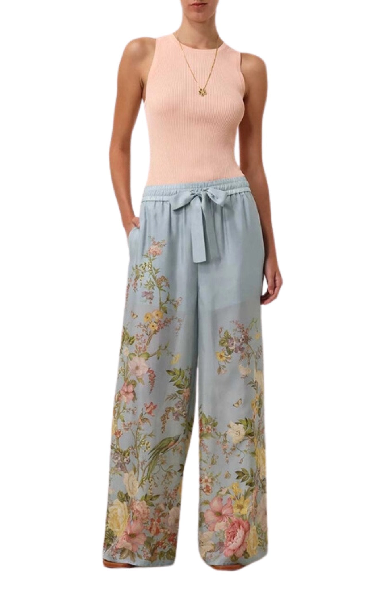 Zimmermann Waverly Relaxed Pant - Vermillion