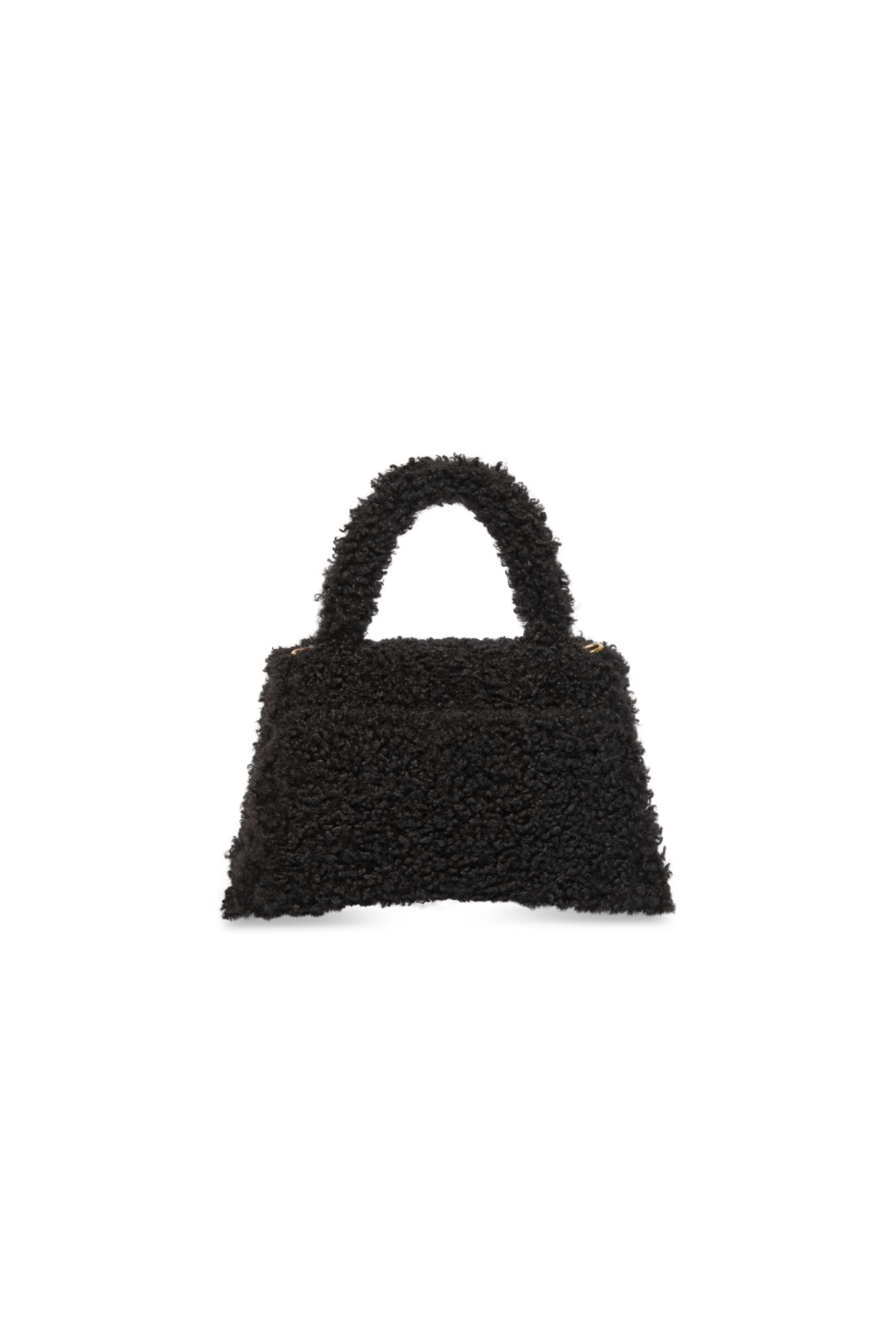 Balenciaga Furry Small Hourglass Top Handle Bag