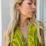 Marie Helene de Taillac Lemon Quartz Jemima Earrings